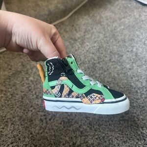 Sk8-Hi Reissue Side-Zip Snake Shoes